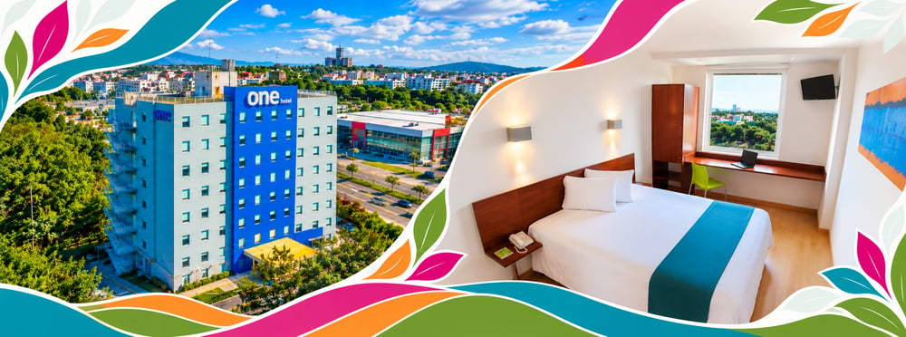 Hotel urbano con diseño vibrante